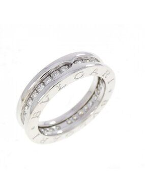 Bvlgari Band Ring White Gold